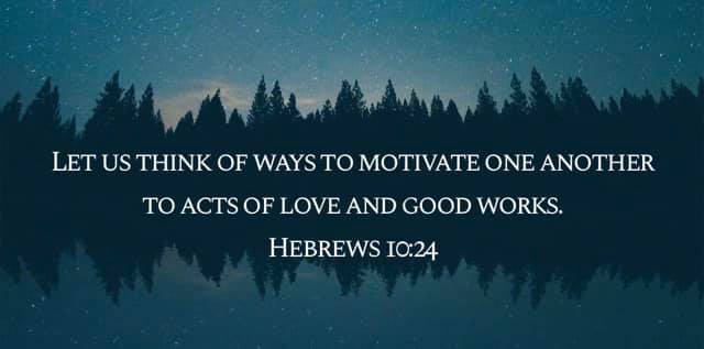 Hebrews 10:24